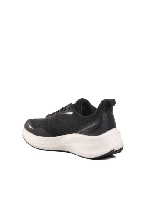 Black Mesh Lightweight Flexible Unisex Sneakers Maures 101 25063 G