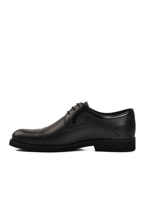 Black Genuine Leather Mens Classic Shoes 03101 M