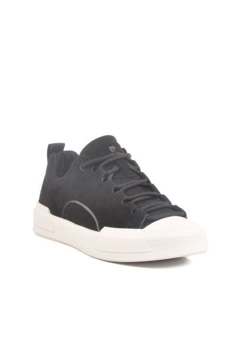 Black Genuine Leather Mens Sneaker 23Corvet M