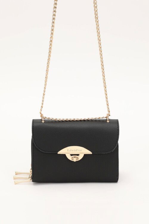 Black Womens Shoulder Bag 930143