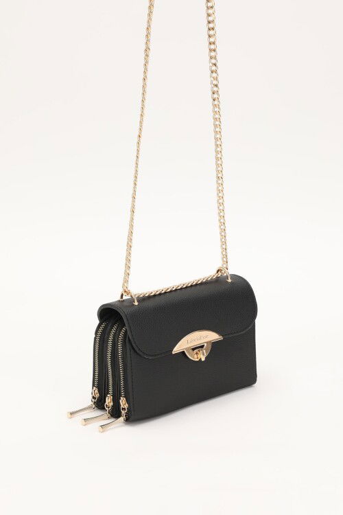 Black Womens Shoulder Bag 930143