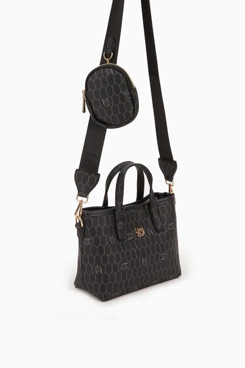 Black Womens Shoulder Bag 930163