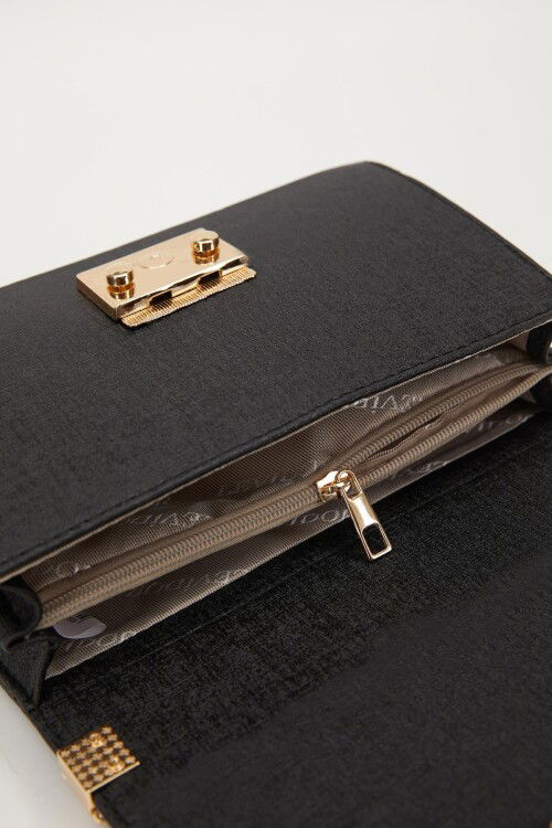 Black Womens Shoulder Bag 930182