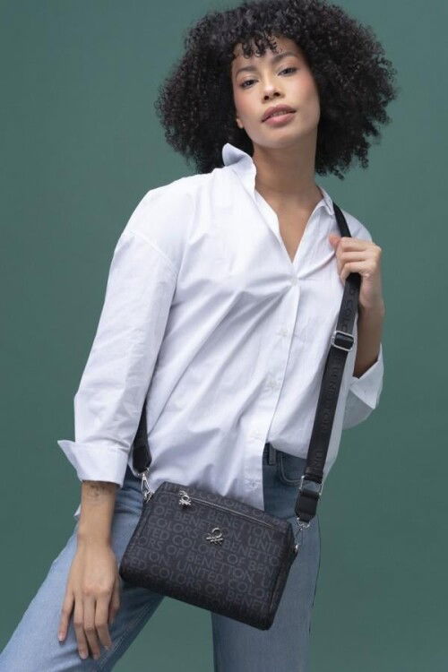 Black Womens Shoulder Bag BNT-1288