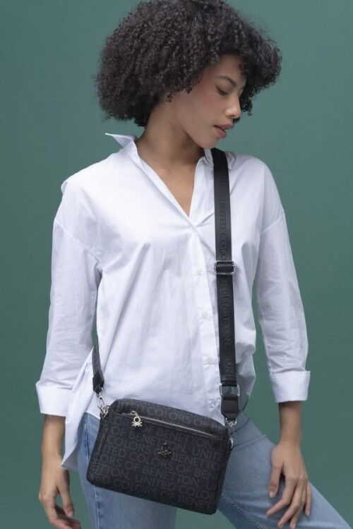 Black Womens Shoulder Bag BNT-1288