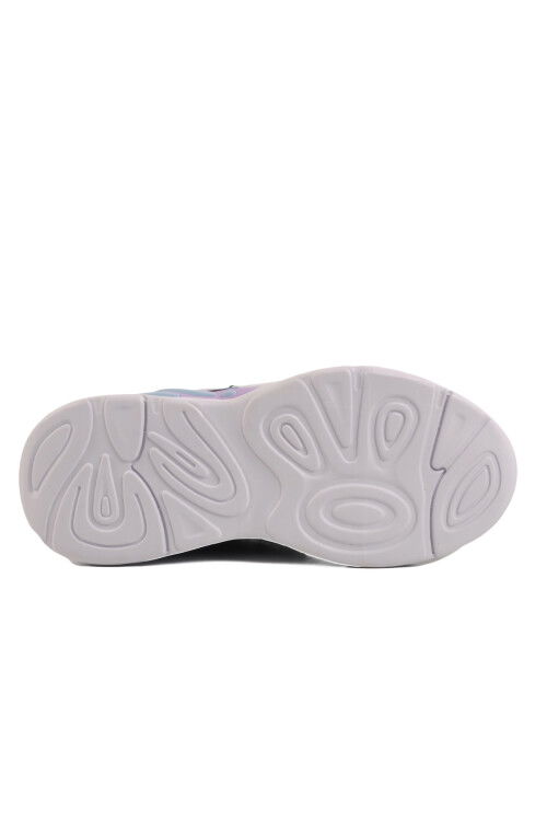 حذاء رياضي خفيف الوزن بشريط فيلكرو أسود للبنات 1878 F