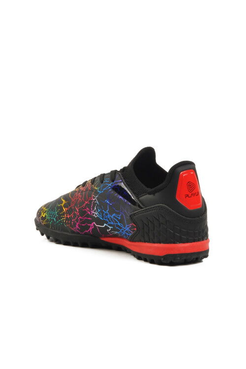 Black Childrens Artificial Turf Shoes FH-251-148 F