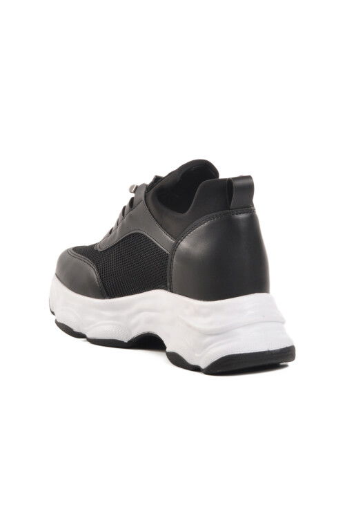 Black High Sole Womens Sneaker 6064 Z