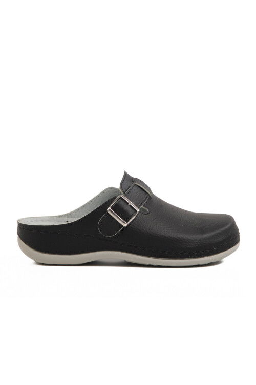 Black Anatomical Womens Sabo Slippers 32.003 Z