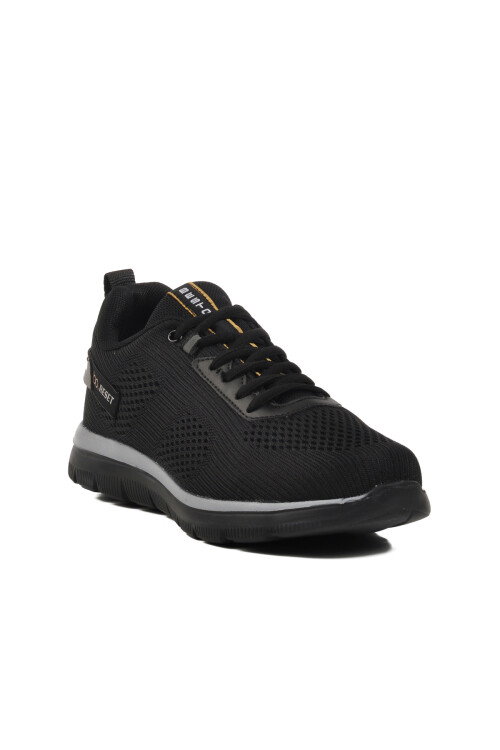 Black Lightweight Anorak Mens Sneakers BST-652 M