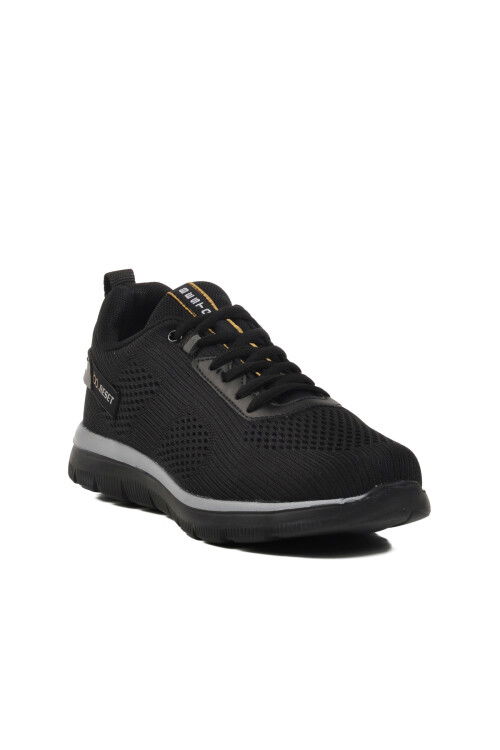 حذاء رياضي خفيف الوزن للجنسين من Anorak باللون الأسود BST-652 G