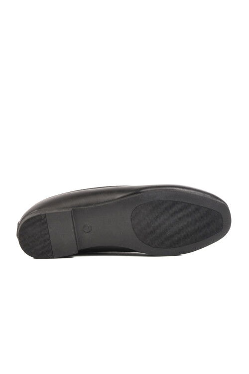 Black Thin Sole Lightweight Womens Ballerinas B-34 Z