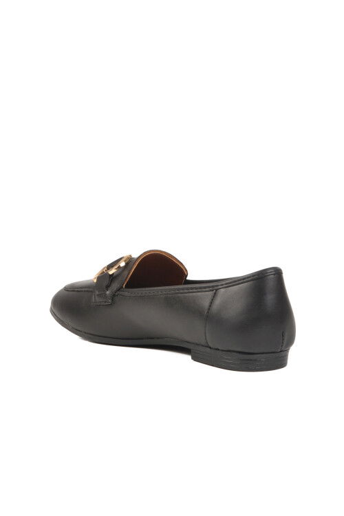 Black Thin Sole Lightweight Womens Ballerinas B-36 Z