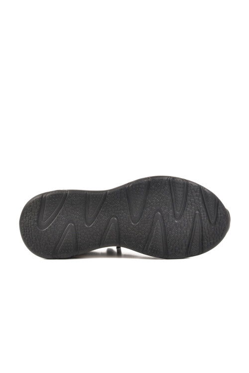 Black Lightweight Flexible Breathable Mens Sports Shoes 25Y522 M