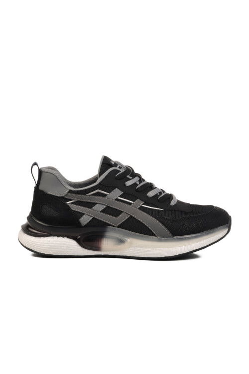 Black Mesh Lightweight Mens Sneakers 25Y563 M