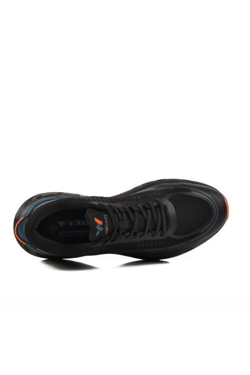 Novi M Black Mesh Memory Foam Mens Sneakers