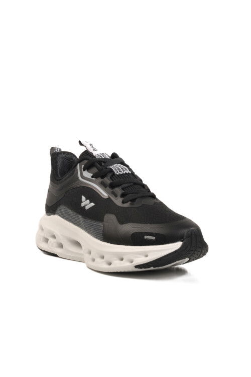 Black Memory Foam Lightweight Mesh Womens Sneakers Nora G