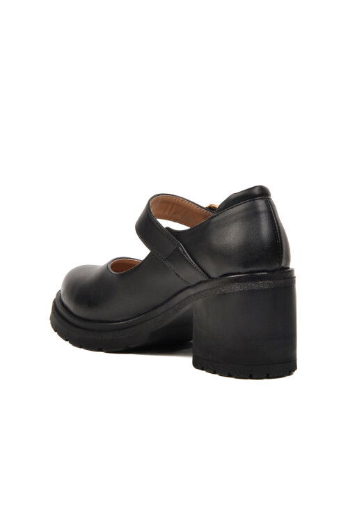 Black High Heel Womens Casual Shoes 572403 Z