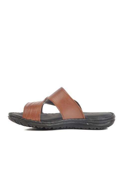 Tan Lightweight Mens Slippers 476522 M