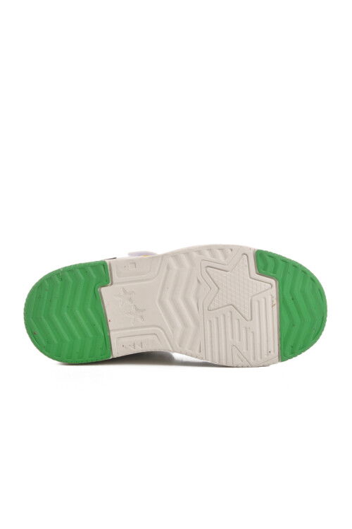 Green Velcro Boys Sneakers Prax F