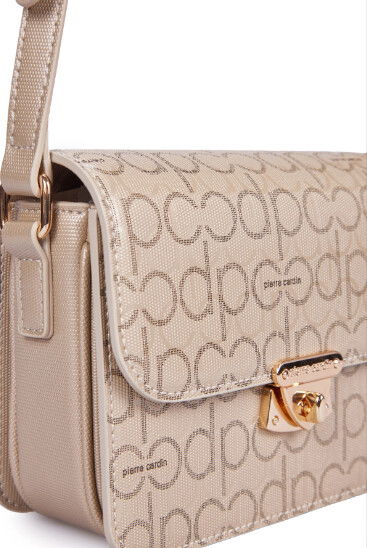 Gold Womens Shoulder Bag 05PC25Y10405-PMN