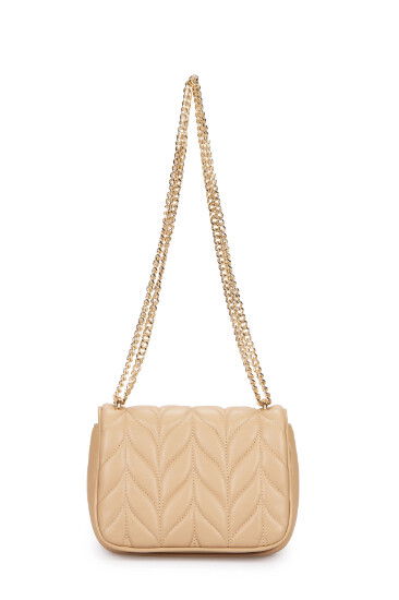 Beige Womens Shoulder Bag 05PC25Y10106-KLSA