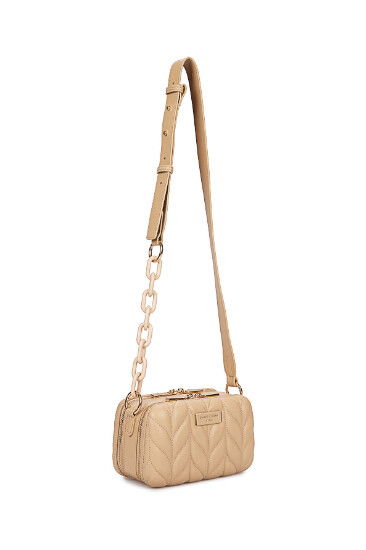 Beige Womens Shoulder Bag 05PC25Y10112-KLSA