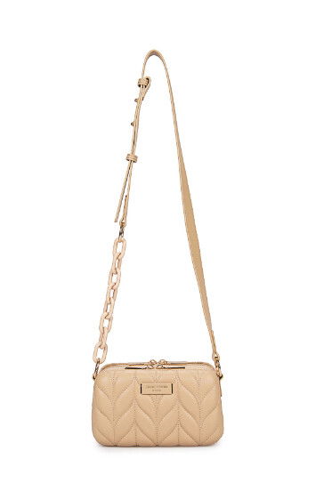 Beige Womens Shoulder Bag 05PC25Y10112-KLSA