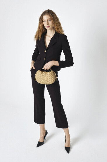 Beige Womens Shoulder Bag 05PC25Y10113-KLSA