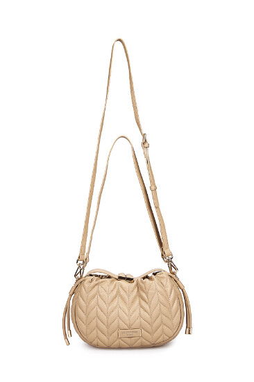 Beige Womens Shoulder Bag 05PC25Y10113-KLSA