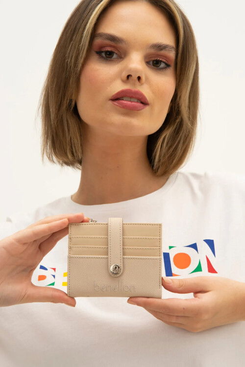 Beige Womens Wallet BNT-1308