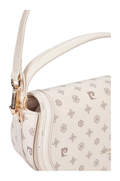 Beige Womens Shoulder Bag 05PC25Y10301-MN