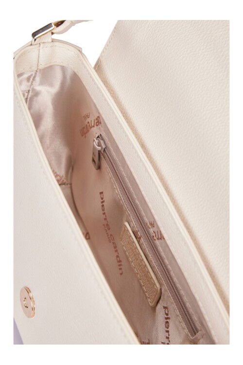 Beige Womens Shoulder Bag 05PC25Y10301-MN