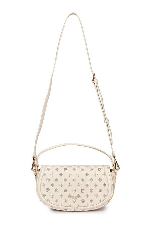 Beige Womens Shoulder Bag 05PC25Y10301-MN