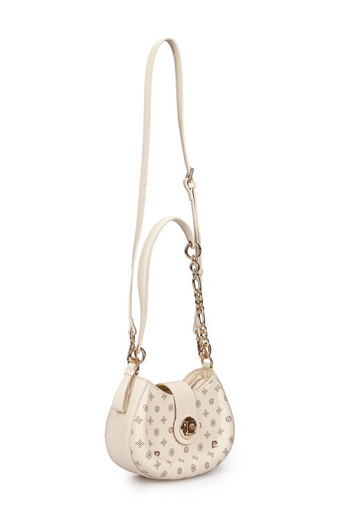 Beige Womens Handbag and Shoulder Bag 05PC25Y10305-MN