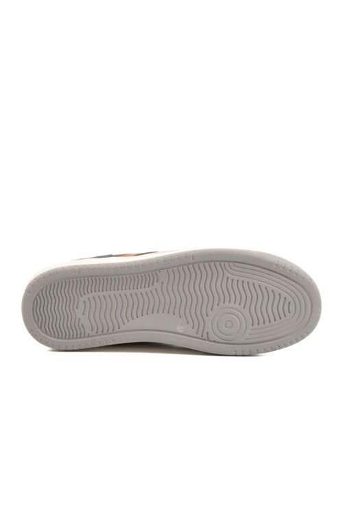 Beige Genuine Leather Mens Sneakers 4Y1987-2090 M