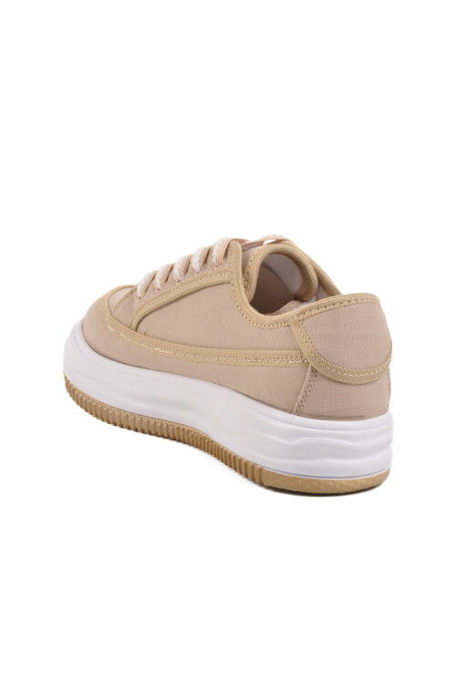 Beige Linen Womens Sneakers Lady 528 Z