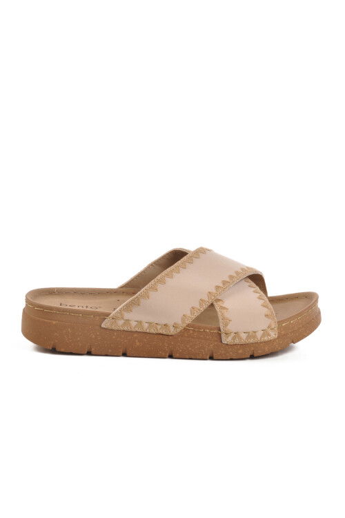 شبشب نسائي تشريحي بيج 117.014 Z