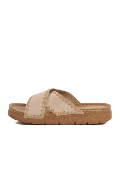 شبشب نسائي تشريحي بيج 117.014 Z