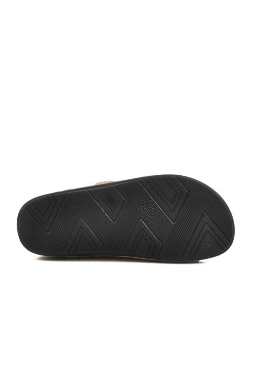 Beige Anatomic Double-Strap Womens Slippers 41.001 Z