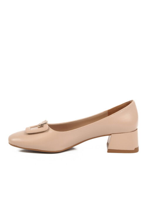 Beige Womens High Heel Shoes 8671084 Z
