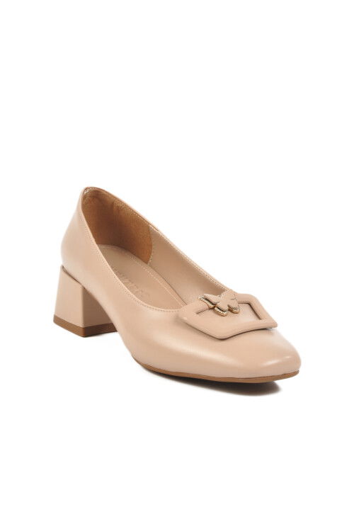 Beige Womens High Heel Shoes 8671084 Z