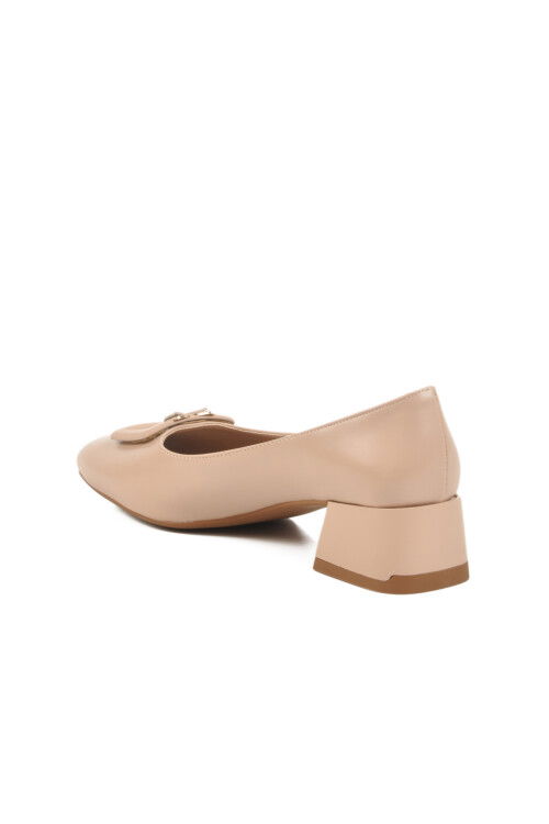 Beige Womens High Heel Shoes 8671084 Z