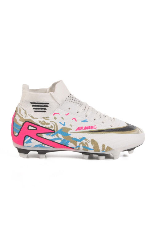 White Fuchsia Boys Cleats WJ-501 G