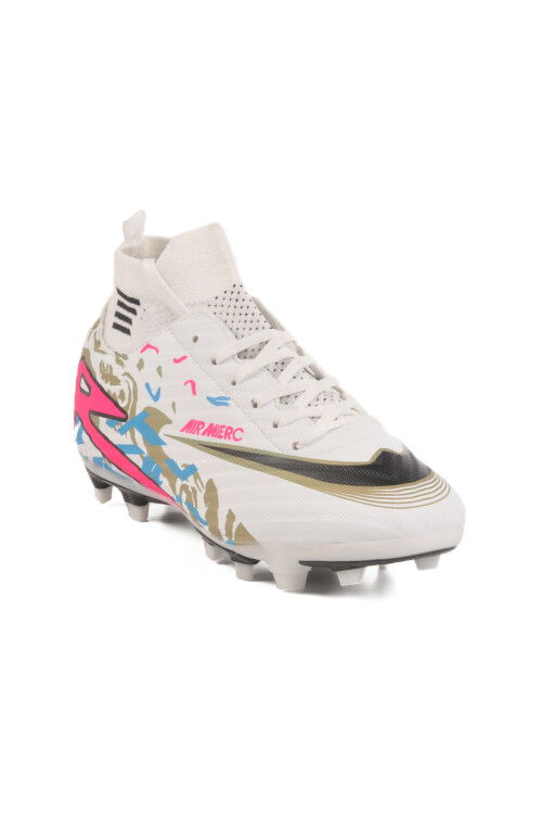 White Fuchsia Boys Cleats WJ-501 G