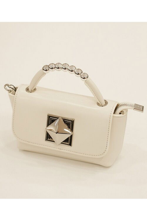White Womens Handbag 25YG329