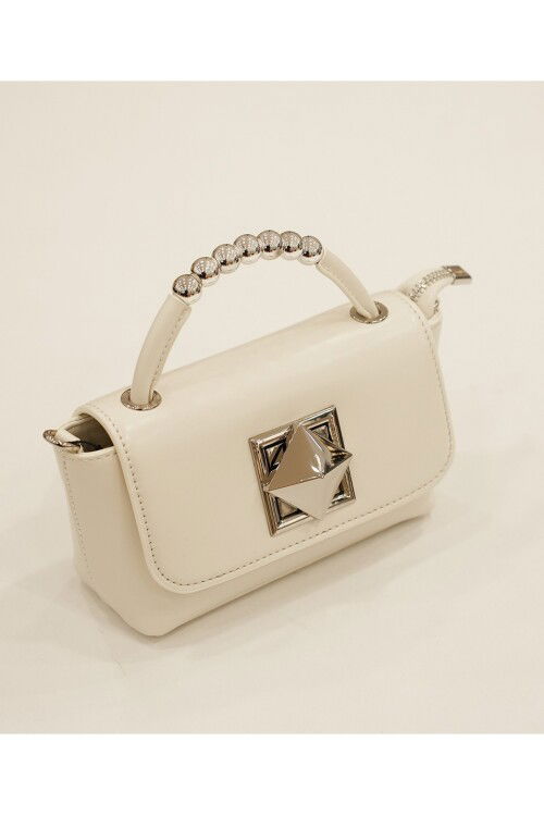 White Womens Handbag 25YG329