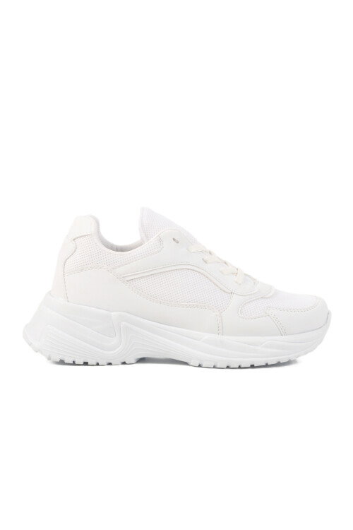 White Mesh Lightweight Womens Sneakers 2410 G