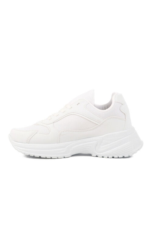 White Mesh Lightweight Womens Sneakers 2410 G