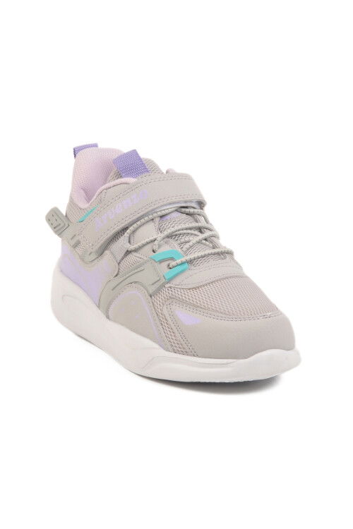 Ice Lilac Velcro Girls Sneakers 330 F